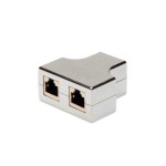 Digitus AT-AG 2X8/8 CAT 5e Klasse D RJ45 Modular Kupplung geschirmt 