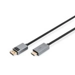 Digitus DB-340202-018-S 4K DisplayPort Adapterkabel DP HDMI Typ A 