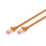 Digitus DK-1644-005/OR CAT 6 S/FTP Patchkabel orange 0,5 Meter 