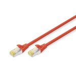 Digitus DK-1644-A-005/R CAT 6A S/FTP Patchkabel rot 0,5 Meter 