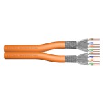 **Digitus DK-1743-VH-D-1 Cat.7 S/FTP Verlegekabel duplex Dca-s1a,d0,a1 100 Meter 