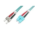 Digitus DK-2512-02/3 LWL Multimode OM 3 Patchkabel ST / SC 2 Meter 
