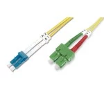 Digitus DK-292SCA3LC-05 Fiber Optic Singlemode PatchK SC ( APC ) to LC ( PC ) 5 Meter 