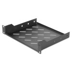 Digitus DN-10-TRAY-2-B 254mm (10 Zoll) 1HE Fachboden schwarz 
