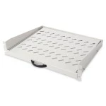 Digitus DN-19-TRAY-2-450 Ausziehbarer Fachboden zum Festeinbau an den vorderen 483mm (19 Zoll)-Profilschienen 