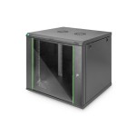 Digitus DN-19 09U-6/6-EC-SW Wandgehäuse Dynamic Basic Serie 600x600mm (BxT) schwarz 