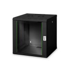 Digitus DN-19 12U-6/6-SW Wandgehäuse Unique Serie 600x600mm (BxT) schwarz 