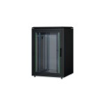 Digitus DN-19 22U-8/8-B-1 Netzwerkschrank Unique Serie 800x800mm (BxT) schwarz 