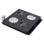 Digitus DN-19 FAN-2-B-N Dachlüftereinheit für Unique & Varioflex-N Netzwerkschränke & Dynamic Basic Netzwerk- und Serverschränke 