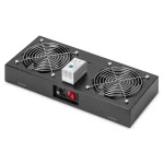 Digitus DN-19 FAN-2-WM-T-SW Dachlüftereinheit für 483mm (19 Zoll) Wandgehäuse 