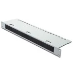 Digitus DN-19 ORG-3U Kabeldurchführungspanel mit Bürstenleiste für 483mm (19 Zoll)-Schränke 1HE 