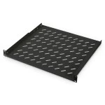 Digitus DN-19 TRAY-1-400-SW Fachboden zum Festeinbau in 483mm (19 Zoll)-Schränke 