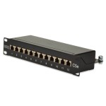 Digitus DN-91512S CAT 5e Class D Patch Panel geschirmt schwarz 