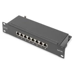 Digitus DN-91608S-EA CAT 6A Klasse E Patch Panel geschirmt schwarz 