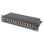 Digitus DN-91612S CAT 6 Klasse E Patch Panel geschirmt schwarz 