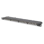 Digitus DN-91624S-SL-SH CAT 6 Klasse E High Density Patch Panel geschirmt schwarz 