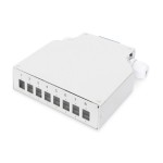 Digitus DN-96891 Hutschienen Spleißbox für 8 LC/DX Kupplungen 