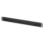 Digitus DN-97661 Kabelbürstenleiste für 483mm (19 Zoll)-Schränke schwarz 