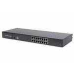 Digitus DS-72217 Modularer CAT 5 KVM-Switch 16-Port 