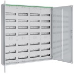 ABN ABNRM407R01 Feldverteiler AP T:160mm mit Volltür 4x7-reihig Komplettschrank REG 