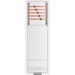 ABN GAG166N Anschlußgehäuse BH 6 SAS 5x250A 5 x 250A Sammelschiene 
