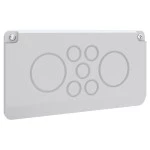 ABN GLP2-2 Leitungseinführungsplatte 2xM50/5xM20 für KMN - 2 x 50 + 5 x 20mm 