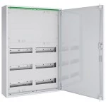 ABN Feldverteiler AP T:160mm mit Volltür 72TE-REG / 48TE-Klemmen 2x5-reihig 