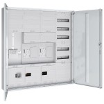 ABN S47EA322Z Zählerschrank eHZ 2Z 1T3Pkt 1V 1APZ HLAK OKK IP43 SK2 5p BxHxT 1050x1100x210mm 
