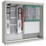 ABN SW102X1563 SIF-Wandlerschrank 250A SW-Wertheim u,a Zugang/Abgang NH2 ohne Sockel 