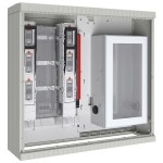 ABN SW102X2043 SIF-Wandlerschrank 250A TAB Westnetz Zugang/Abgang m,NH2 AAR 1xRes o,Sockel 