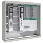 ABN SW102X6803 SIF-Wandlerschrank 250A E,Dis Zugang/Abgang NH2 ohne Sockel 