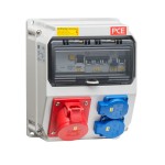 ABN SY15Z Steckdosenkombi Einbausatz 1xCEE 16A,2xSCHUKO für SL135 