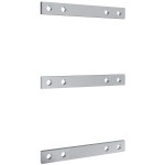 ABN XWL310250N Wandlerlasche CU vernickelt 30x10x250mm 3er ohne Befestigungsschrauben 