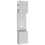 ABN Z17001HL Zählerplatz 1R 3Pkt HutS LUX BxH 250x1050mm o B,/o,V, 