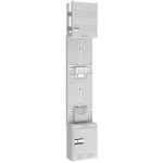 ABN Z19611 Zählerplatz 3Pkt 1Z 1R mit sperrbarem HS/ZSK 5-polig BxH 250x1350mm 