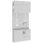 ABN Z27111HL Zählerplatz 1Z 1R 3Pkt 3x40A HutS LUX 5pol BxH 500x1050mm m,B,/m,V, 