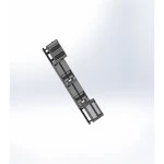 ABN ZM19X087SN Wandlerzählerfeld Universell 2ZP 1350x250mm Prüfklemme Sichtscheibe 
