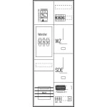 ABN ZWS29X04N Wandlerschrank SAn 125A TNS 5pol nur envia NH00-Zug,/160A LTS-Abg, 