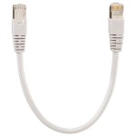 Rutenbeck 21500010 Patchkabel Cat. 6A iso 1 Meter grau (ähnlich RAL 7035) 