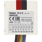Theben 4969228 Tasterschnittstelle TA 8 S KNX 