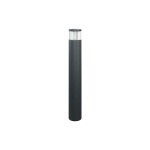 Esylux EL10821059 LED-Pollerleuchte 3000K anthrazit 6,5W ALVABL700 