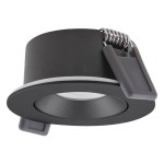 Ledvance SPAIRADJP4W927DIP23B LED-Einbaustrahler 927 dim schwarz 300lm 2700K 