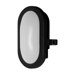Ledvance LEDBULKHEAD6W840BK LED-Wand-/Deckenleuchte schwarz 4000K weiß 
