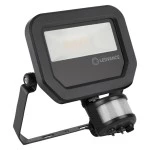 Ledvance FL PFM 10W3000K S BK LED-Fluter mit Bewegungsmelder schwarz 1100lm 3000K weiß 