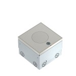 OBO Bettermann 7368409 Bodensteckdose mit Tubus 2fach UDHOME2 VT2 V 