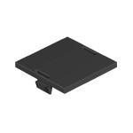 OBO Bettermann 7407584 Leerplatzabdeckung für eckige Öffnung LP 45 