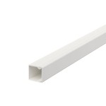OBO Bettermann 6191037 Wand- und Deckenkanal 20x20x2000 PVC reinweiß WDK20020RW 2 Meter 