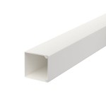OBO Bettermann 6191053 Wand- und Deckenkanal 25x25mm PVC WDK25025RW 2 Meter 