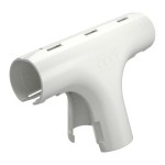OBO Bettermann 2153955 Quick-Pipe-T-Stück 3000 TMS M25 RW 5 Stück 