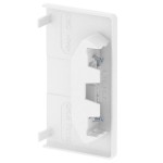 OBO Bettermann 6114280 Endstück halogenfrei RAL9010 GKH-E70130RW 